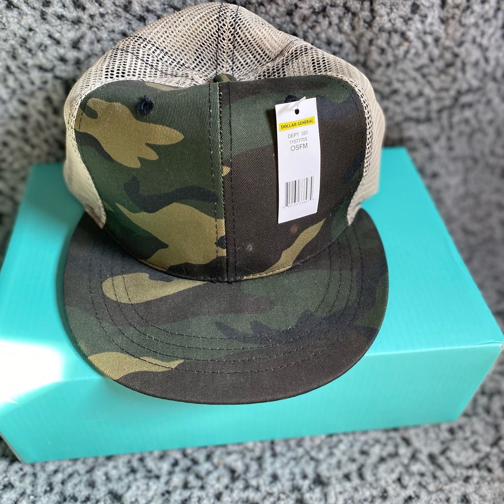 Camo Hat NWT
